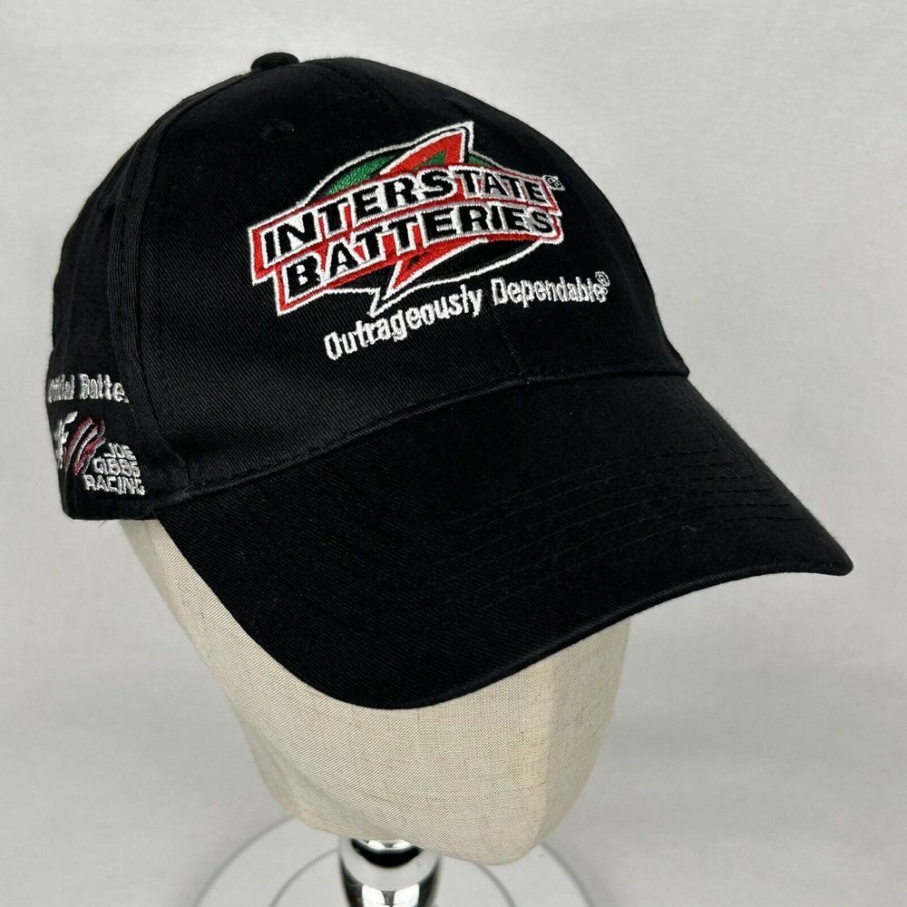 NASCAR Team Interstate Batteries‎ Joe Gibbs 11 18 20 Black Adjustable Hat
